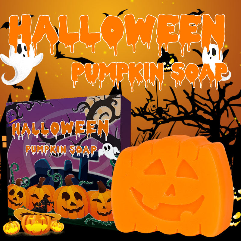 Halloween Pumpkin Soap Bar - 100g