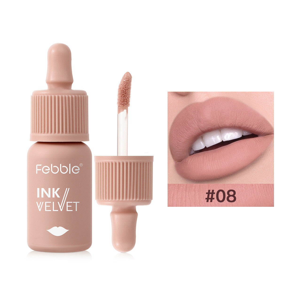 Matte Liquid Lipstick Lip Gloss Waterproof Nonstick Cup - 8-12 Colors