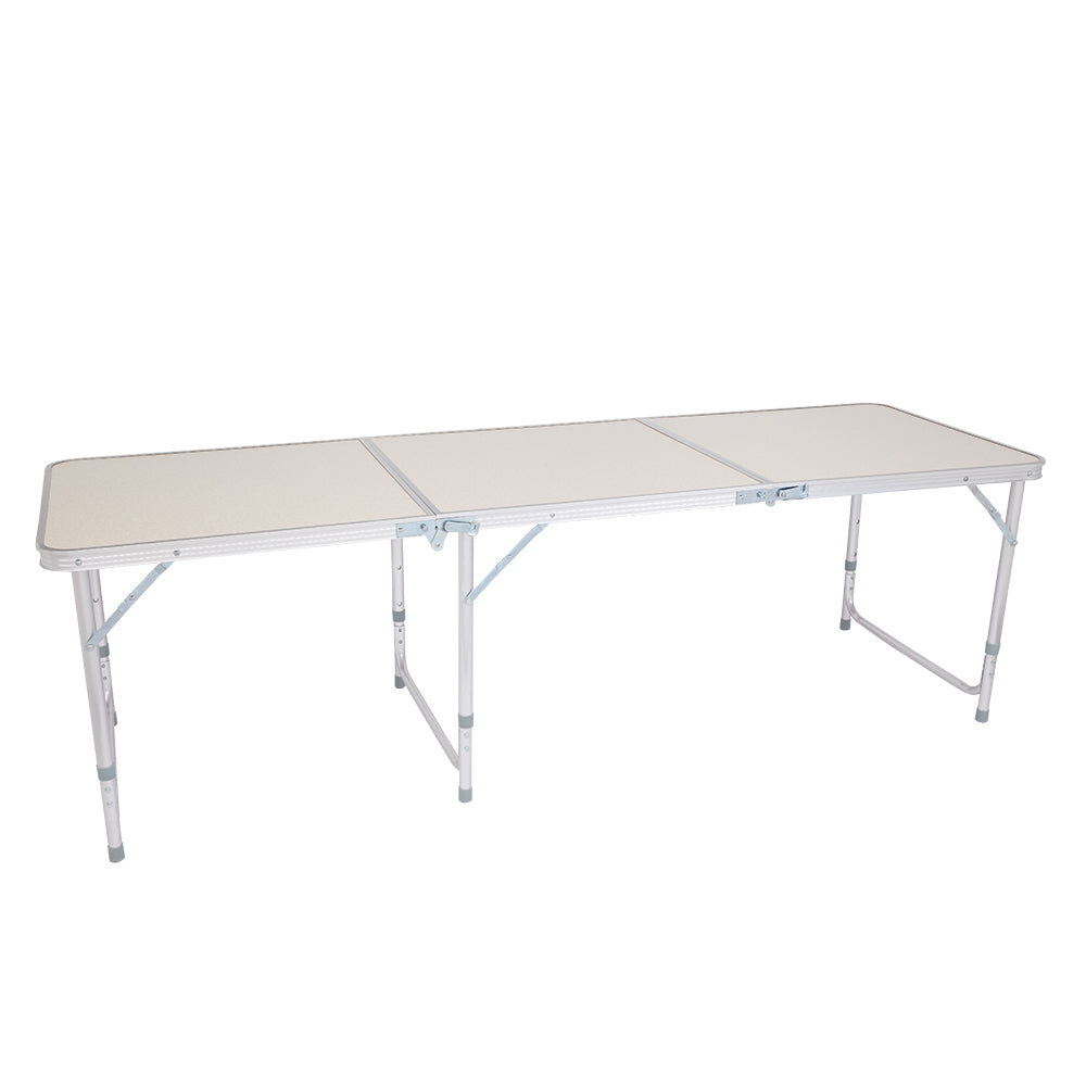 6ft Aluminum Alloy Folding Table - Outdoor & Camping Use