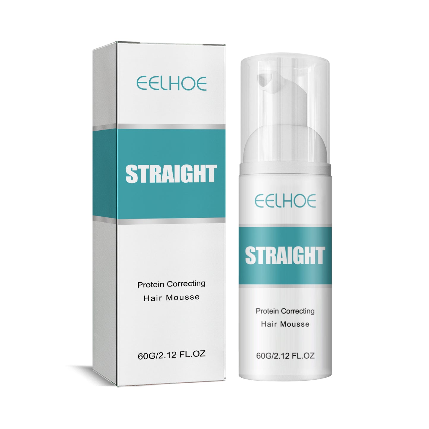 Hair Straightening Mousse - Smoothing & Repair Treatment for Frizzy Hair