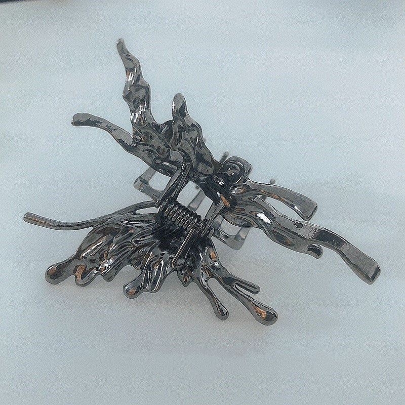 Metal Butterfly Hairpin - Fashion Hair Accessory with Multiple Colors