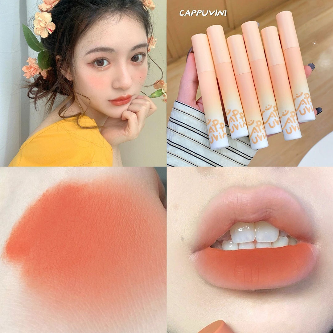 Velvet Lip Balm Nude Series Low Saturation Lipstick for Natural Look
