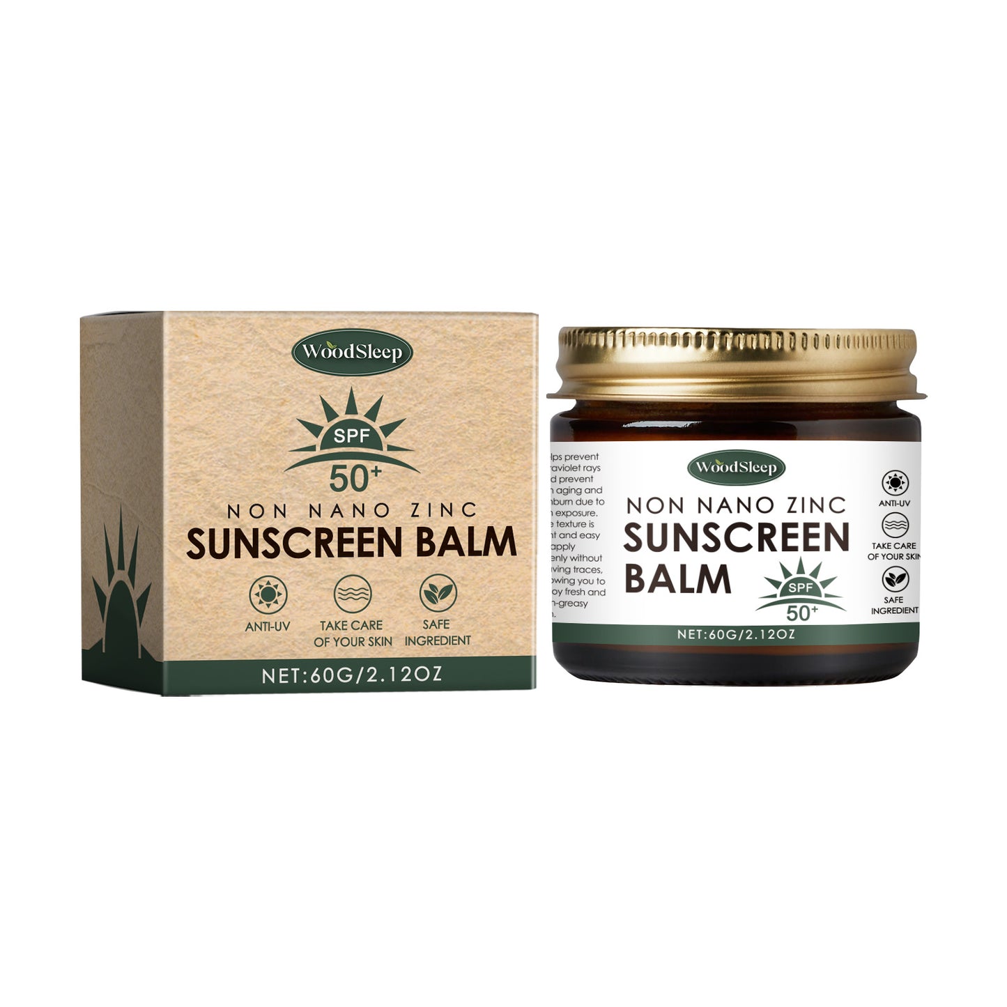 UV Protection Body Cream SPF 60g Sunscreen for Summer Skin Care