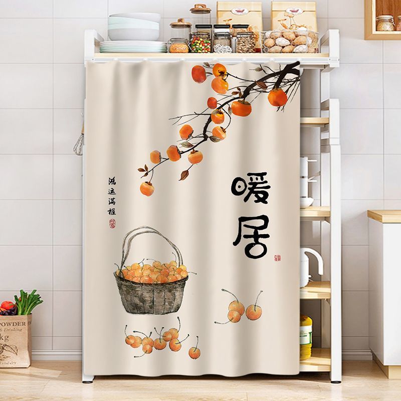 Dustproof Curtain Storage Rack for Wardrobe and Home Organization