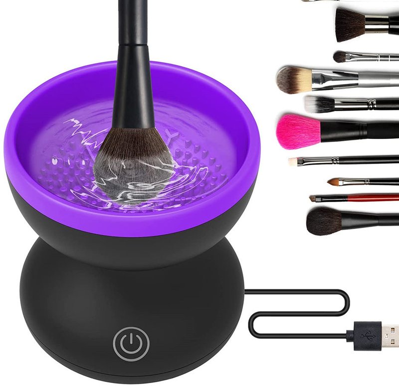 Electric Makeup Brush Cleaner Machine - Portable USB