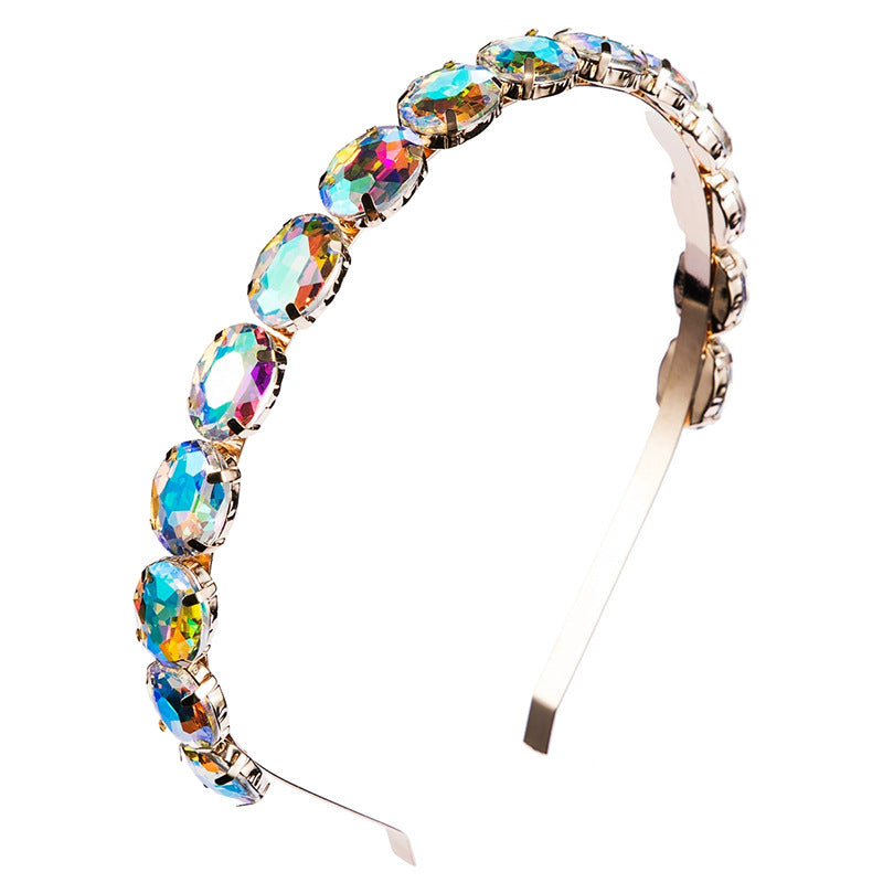 Crystal Rhinestone Headband Women's Hair Accessory