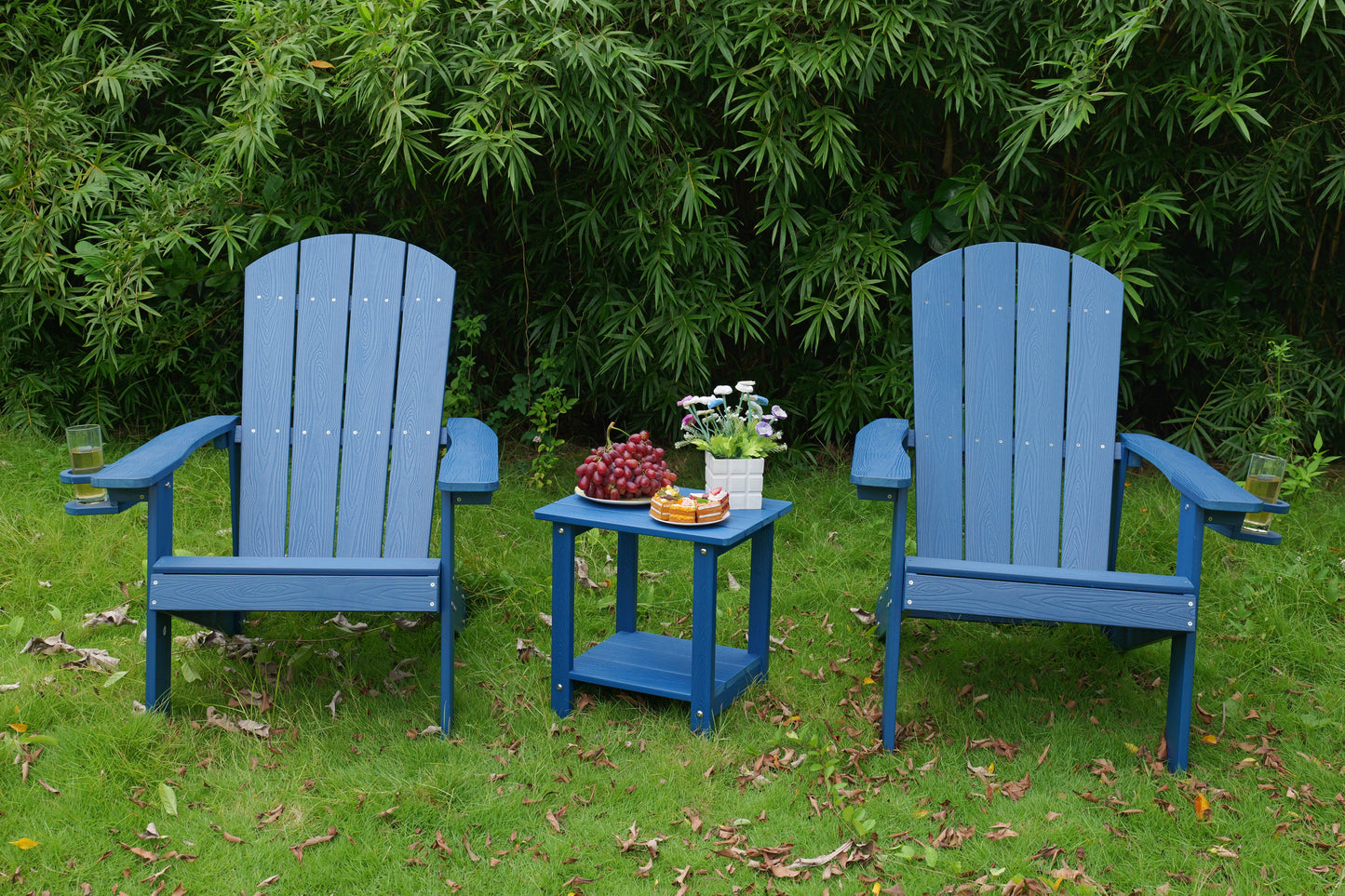 2-Piece All-Season Outdoor Lounge Chairs Perfect For Patio Chats &