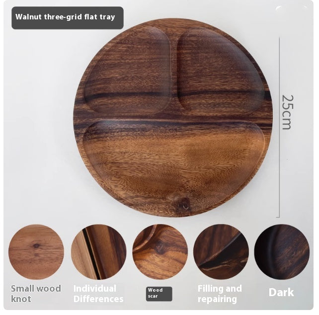 Solid Wood Fruit Bowl for Kitchen Storage - House & Garden