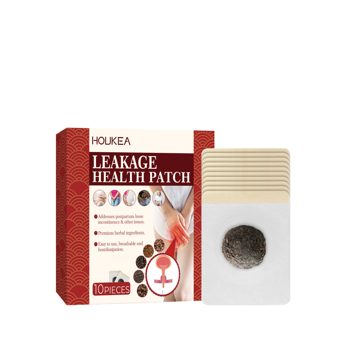 Herbal Postpartum Care Patch 10 Pieces Natural Skin Relief
