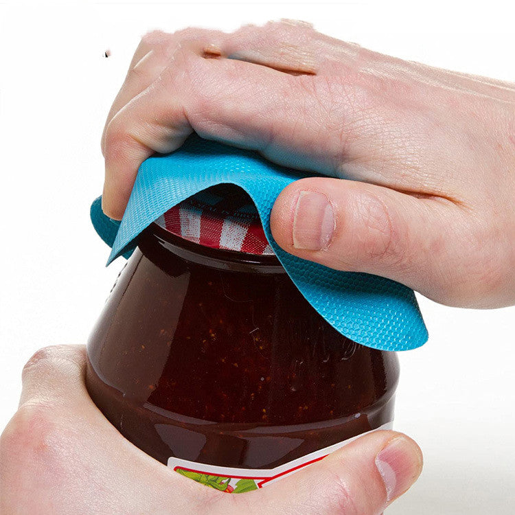 Rubber Bottle Opener Set - Colorful Kitchen Can & Jar Openers, 3-Pack