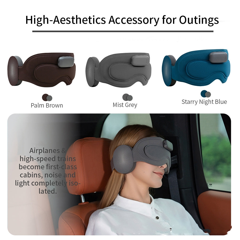 AI Smart Meditation Sleep Eye Mask with Bluetooth Music