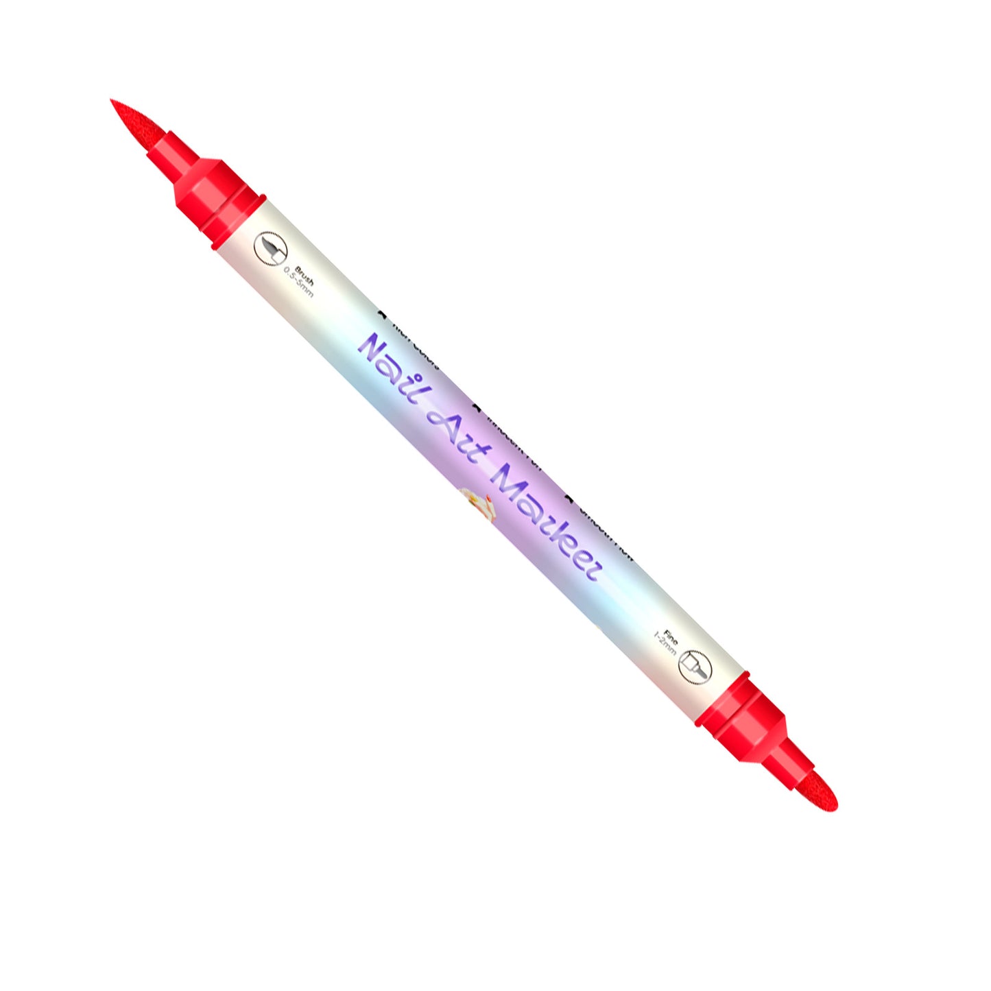 Waterproof Quick-Dry Nail Art Pen Set - 12 or 24 Colors for Creative Nail Designs