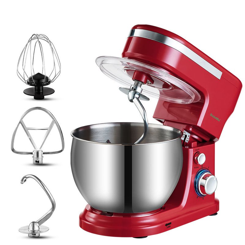 1200W Stand Mixer for Dough, Bread, Whipping & More - 5L Capacity