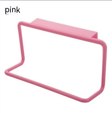 Removable Over-the-Door Hook Rack for Bathroom Storage - Nail-Free, Multi-Color