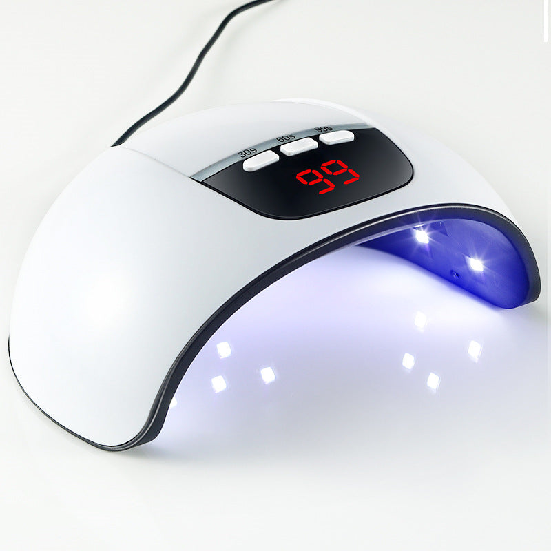 54W Dual Light Source UV Nail Lamp - Intelligent Painless Gel Curing