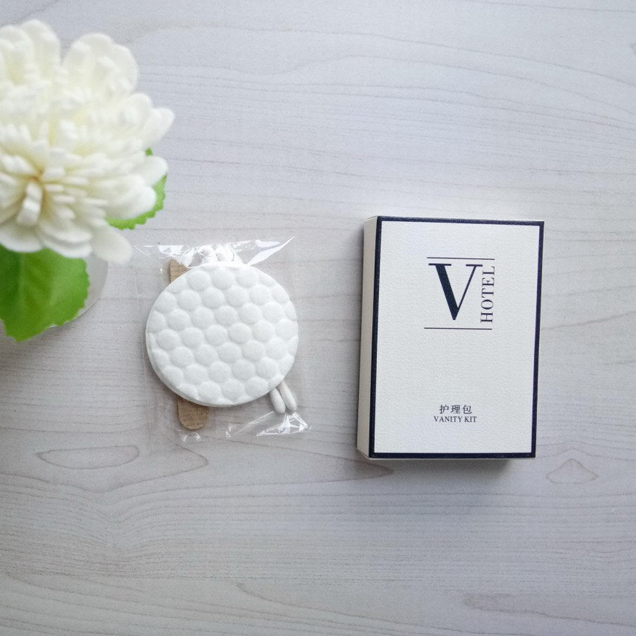 Disposable Wheat Straw Toothbrush Set with Toiletry Accessories