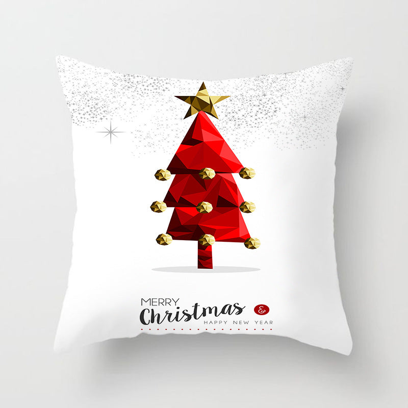 Christmas Pillow Cover - Modern Minimalist Sofa Cushion Case 45x45cm