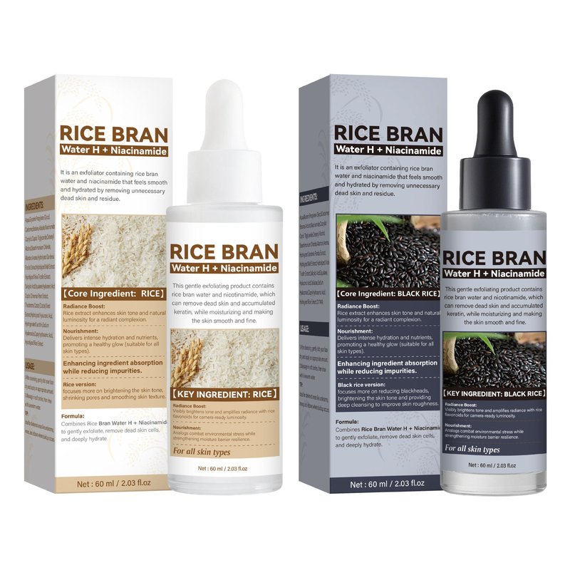 Exfoliating Black Rice Ampoule for Skin Care - 60ml
