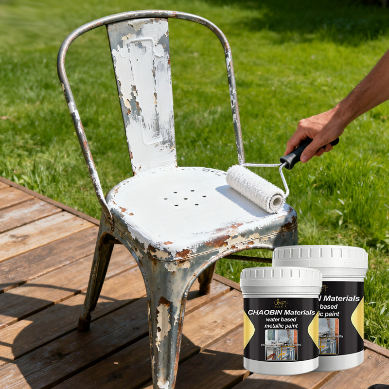 Rust-Preventing Multi-Color Industrial Paint for Metal Surface Protection