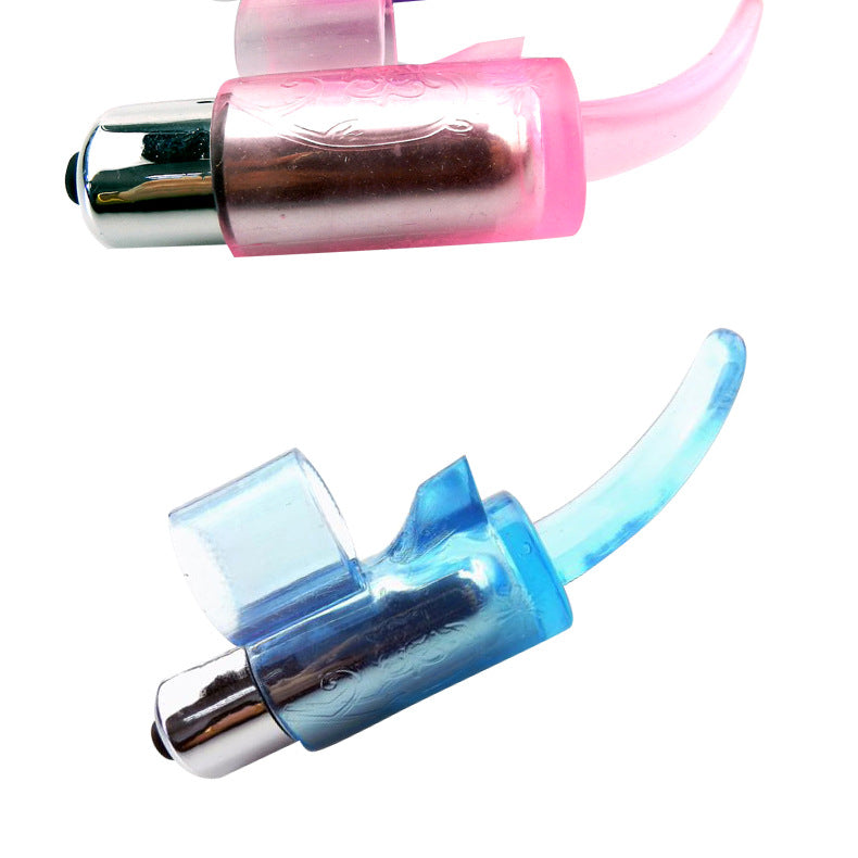 Handheld Tongue Shock Vibration Device for Wellness and Oral Care