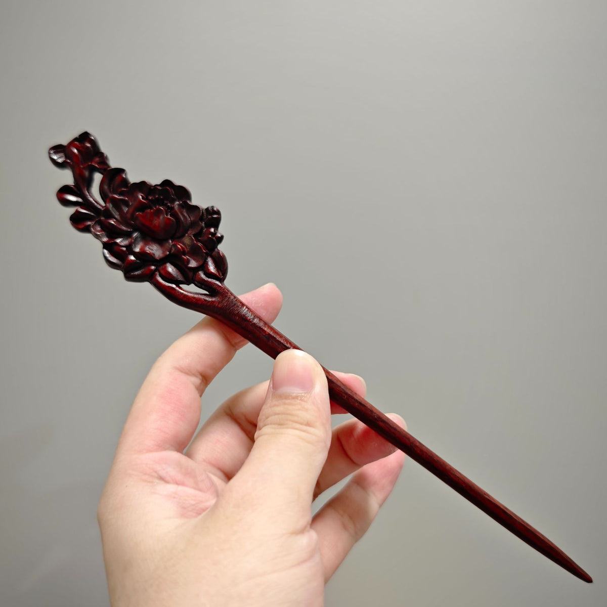 Handmade Wooden Hairpin - New Chinese Style