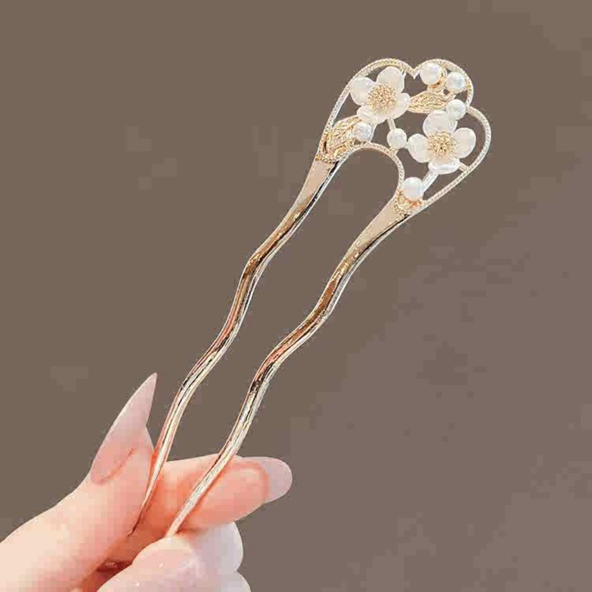 U-Shaped Hairpin - Chinese Style Hair Accessory