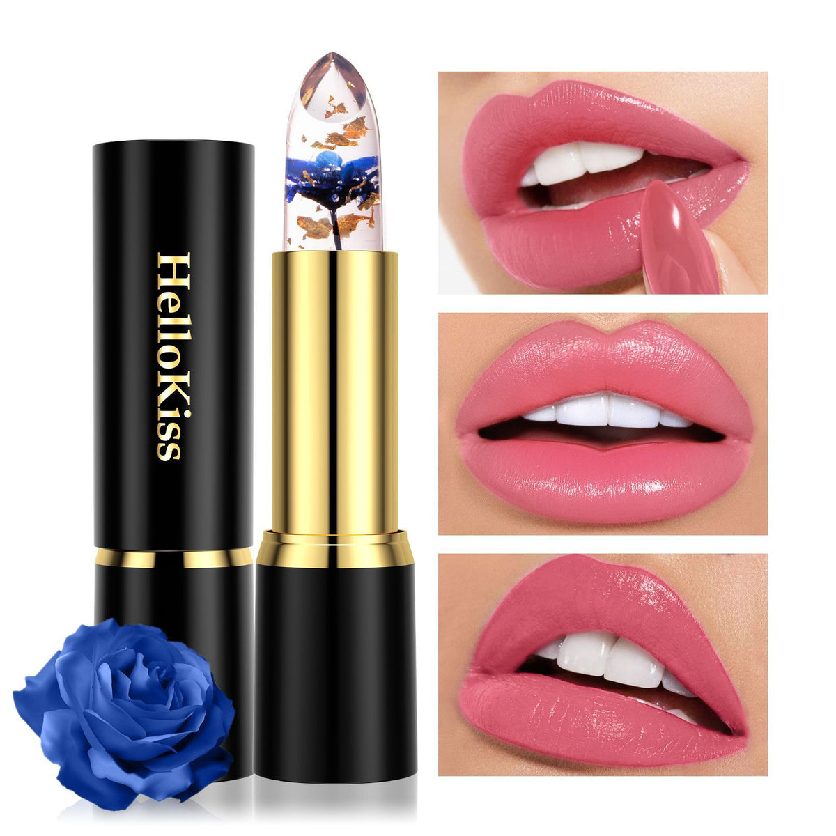 Jelly Flowers Nourishing Moisturizing Lipstick - 3.2g, Multiple Colors
