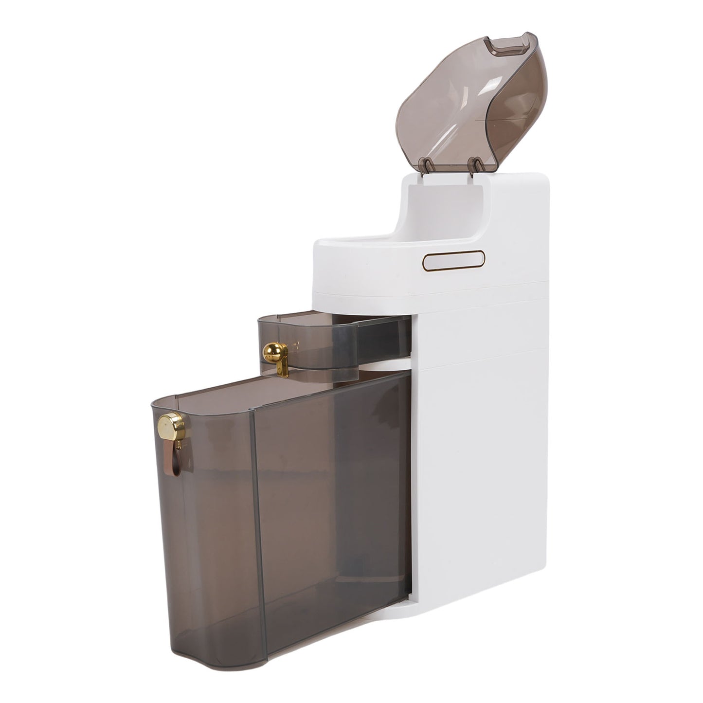 Bathroom Storage Cabinet PP PC Narrow Slim Organizer Small Corner