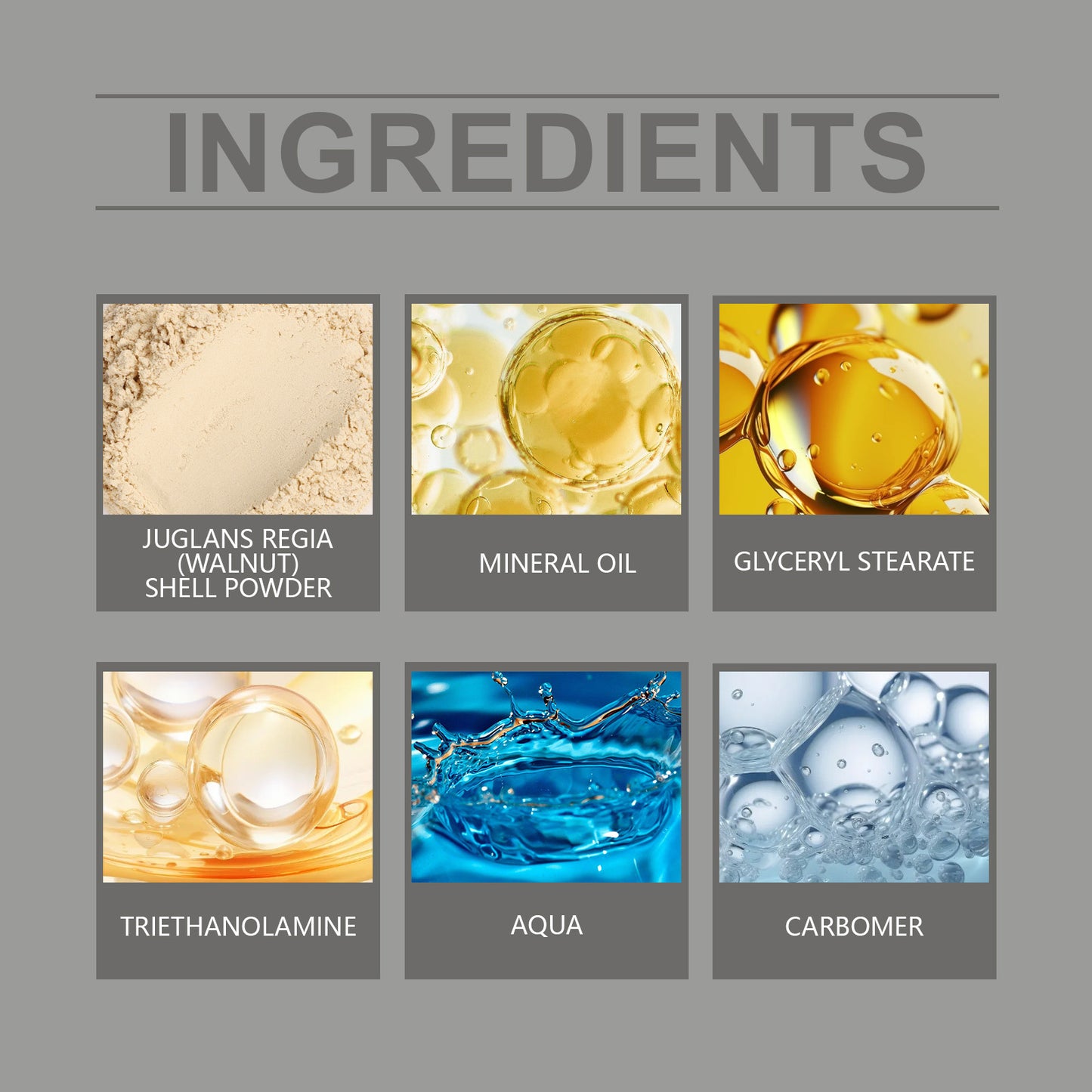 Exfoliating Facial Scrub with Walnut Shell Powder - Deep Pore Cleansing