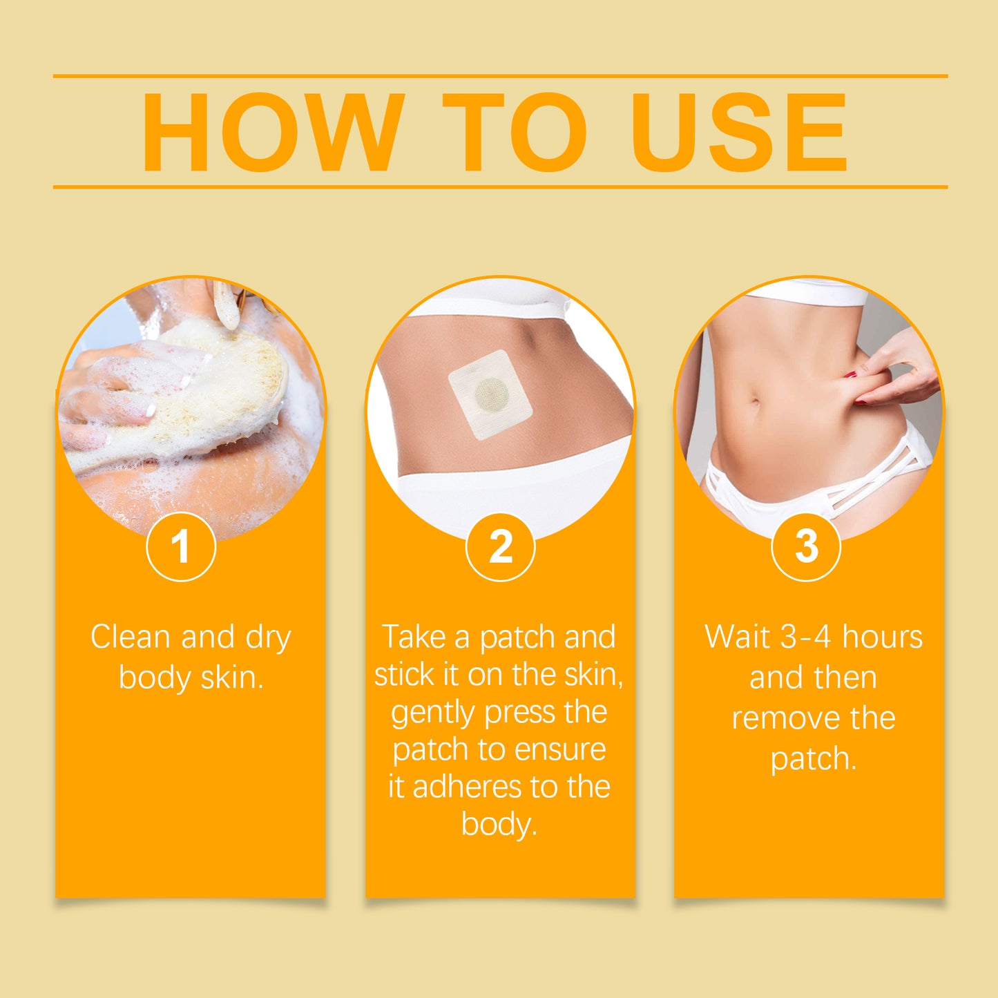 Bee Venom Slimming Patch - 10-Piece Body Shaping & Skin Firming Treatment