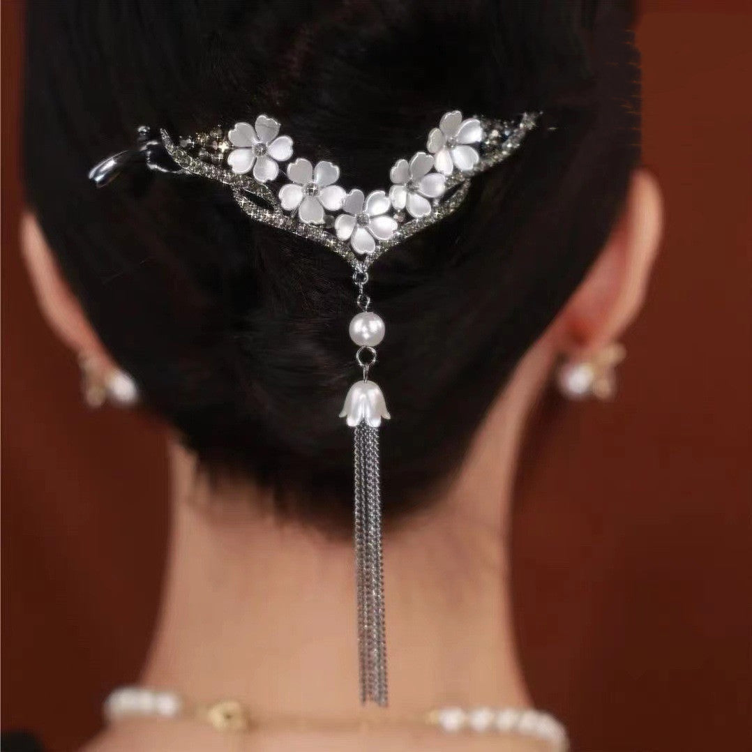 Women's Alloy Zircon Hairpin with Twist Clip - Multiple Colors