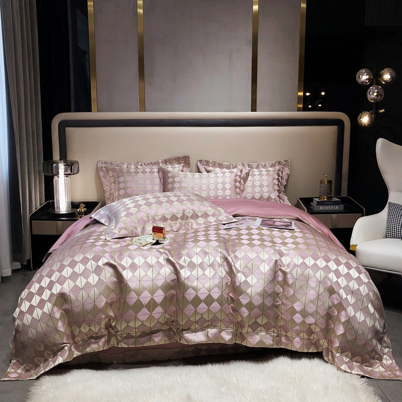 High-Precision Cotton Bedding Set - Modern & Luxurious Home Textiles