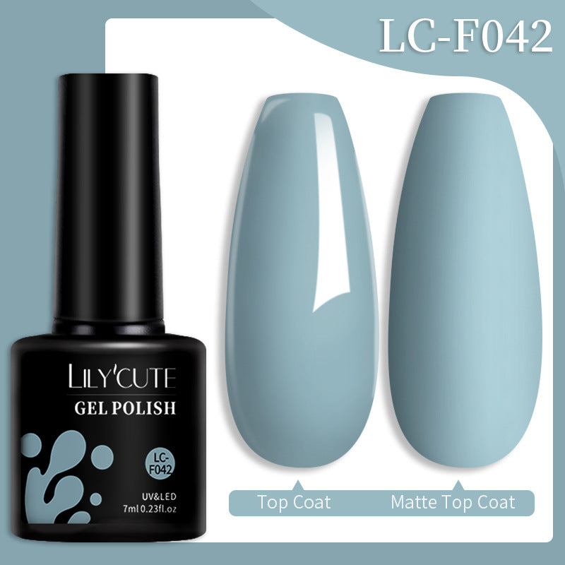 Colored Glitter Nail Glue Set for Nail Art - Waterproof & Non-Flushing