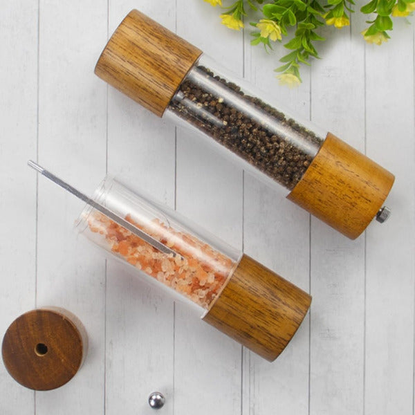 Acrylic Salt and Pepper Grinder Set - 2 Pieces