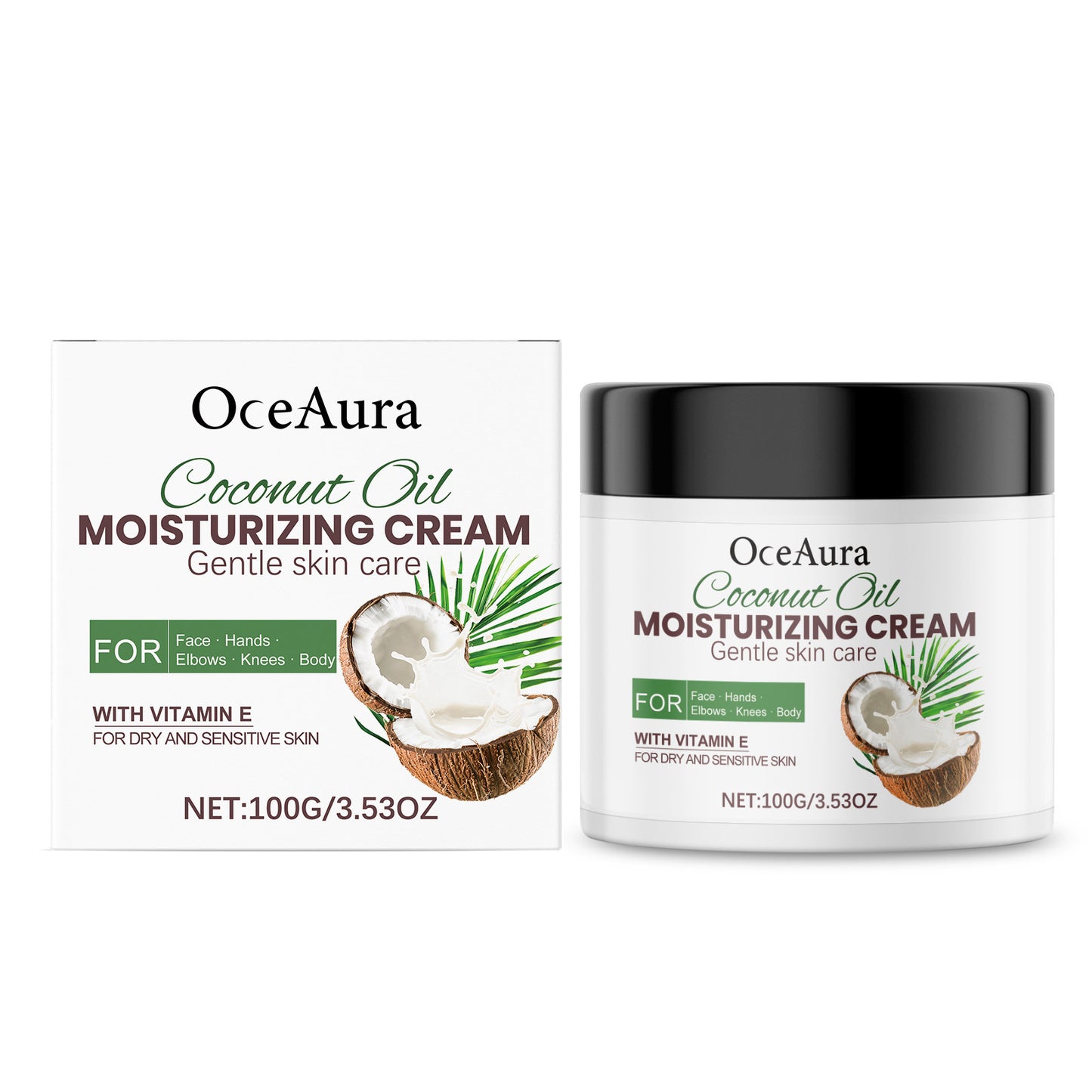 Coconut Moisturizing Lotion 100g - Hydrating Skin Care for Face & Body