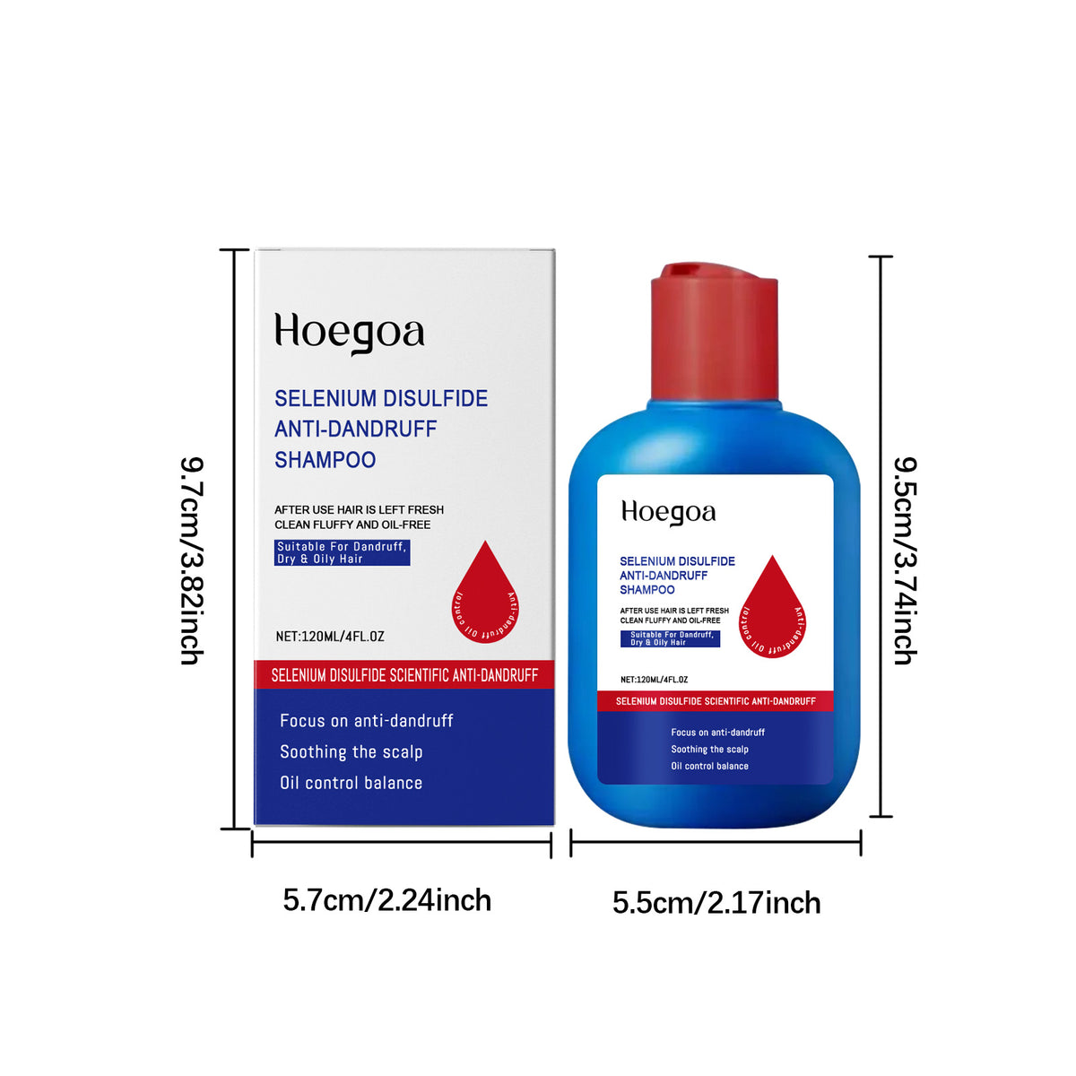 Selenium Disulfide Control Oil Shampoo 120ml