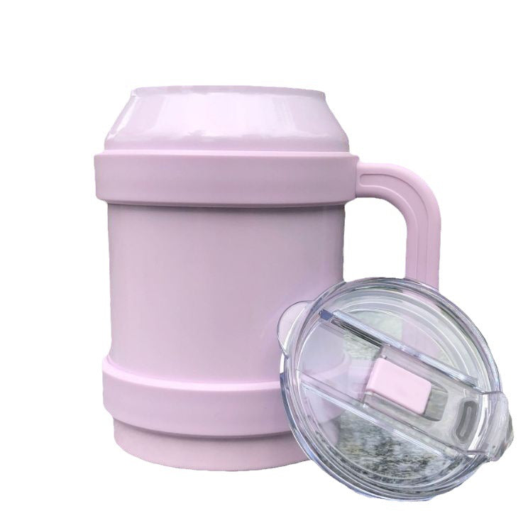 Double Layer Vacuum Insulated Stainless Steel Travel Mug - 50oz, Multiple Colors