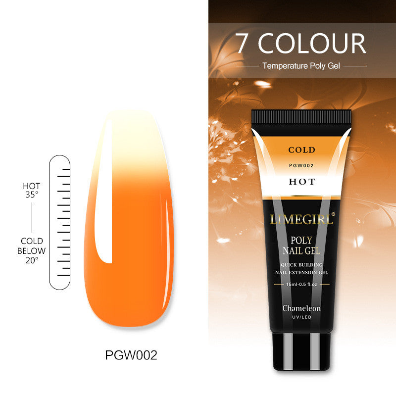 Nail Extension Glue - 7 Colors, Odorless & Safe