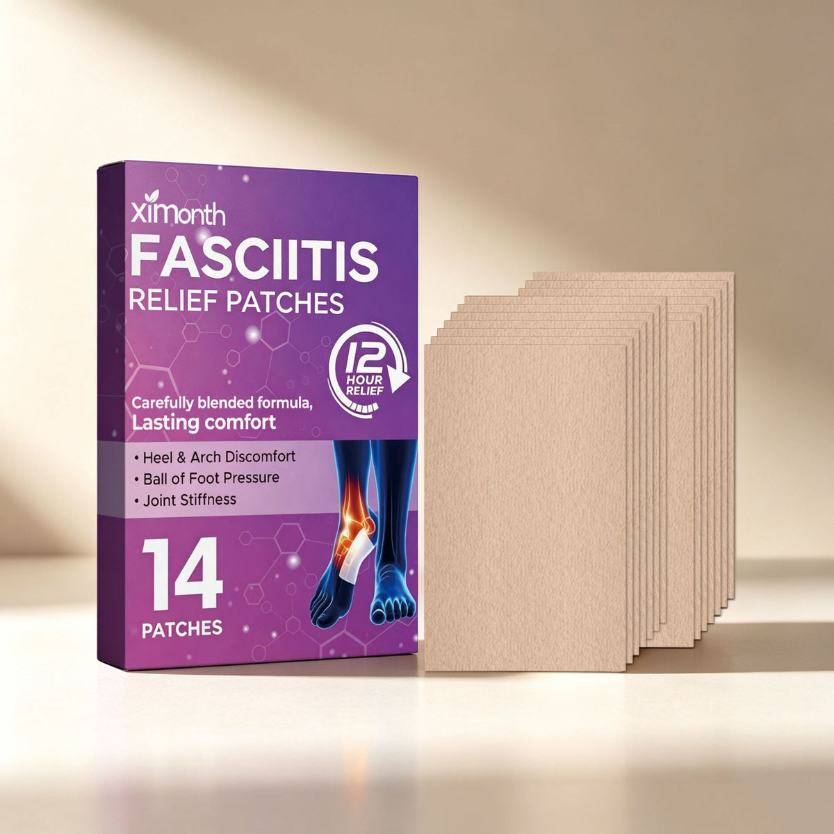 Foot Soothing Patch 14pcs - Natural Relief for Foot Discomfort