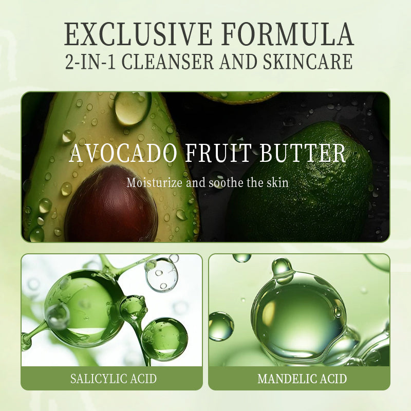 Compound Acid Avocado Bubble Mask 4g x 12 - Facial Care