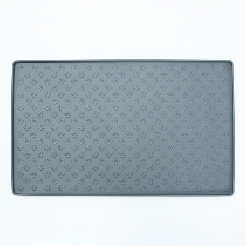 Waterproof Silicone Pet Mat for Dogs and Cats - Easy to Clean Square Placemat