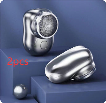 6-Blade Rechargeable Electric Shaver with Charger