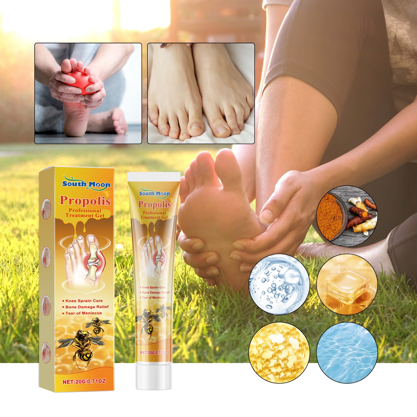 Muscle & Knee Pain Relief Balm - Body Massage Balm 20g