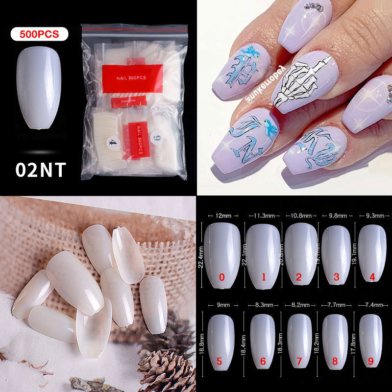 French Pointed Non-Marking Ballet Nail Art Tools - Transparent