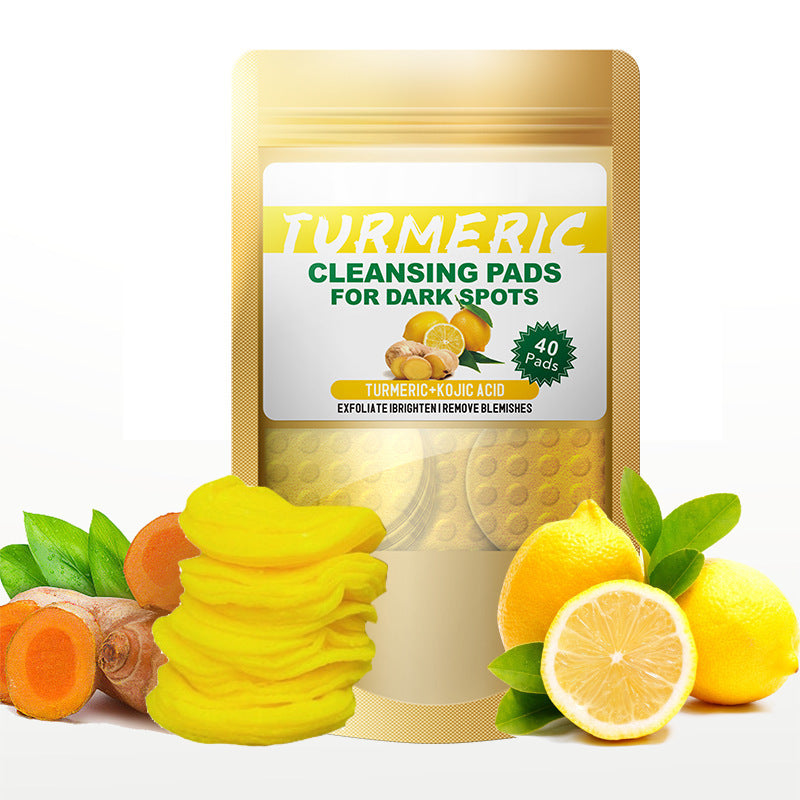 No 1ogo Turmeric Kojic Acid Cleaning Tablets Yellow Bag