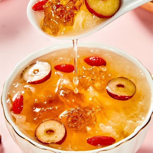 Peach Gum Bird's Nest Tremella Soup Drink Mix