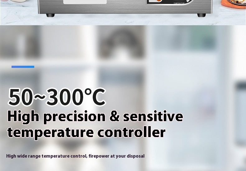 Electric Grill Commercial Kitchen Equipment Gas Stall Cold Noodle Roasting Machine