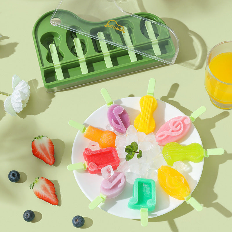 Home Ice Pop Mould Set - Reusable Creative Ice Cream & Sucker Mold