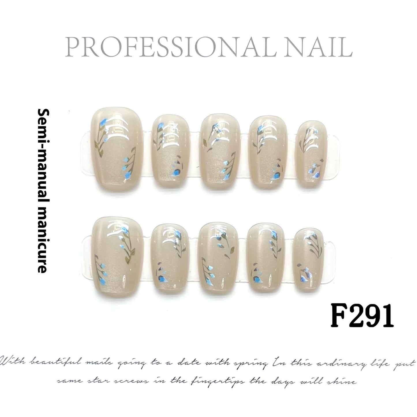 Women's Nail Tips Set - Personalized Short & Long Styles for Nail Art