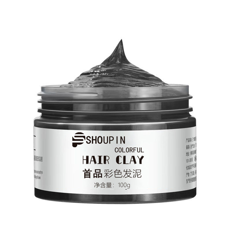Disposable Men's Hair Color Cream - Multiple Shades, Moisturizing Hair Dye